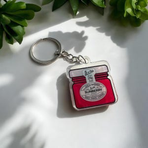 Jam Jar Keychain – Sweet and Fun Design for Everyday Use