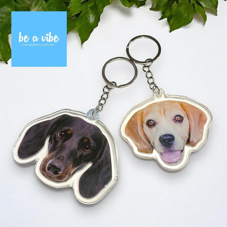 personalised Labrador and dachshund sausage dog key chain, custom-made for your dog or cat best for gifts