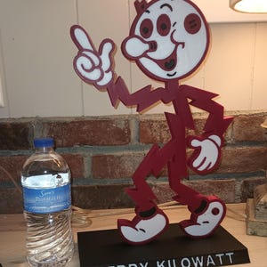 Reddy Kilowatt Plate - Etsy