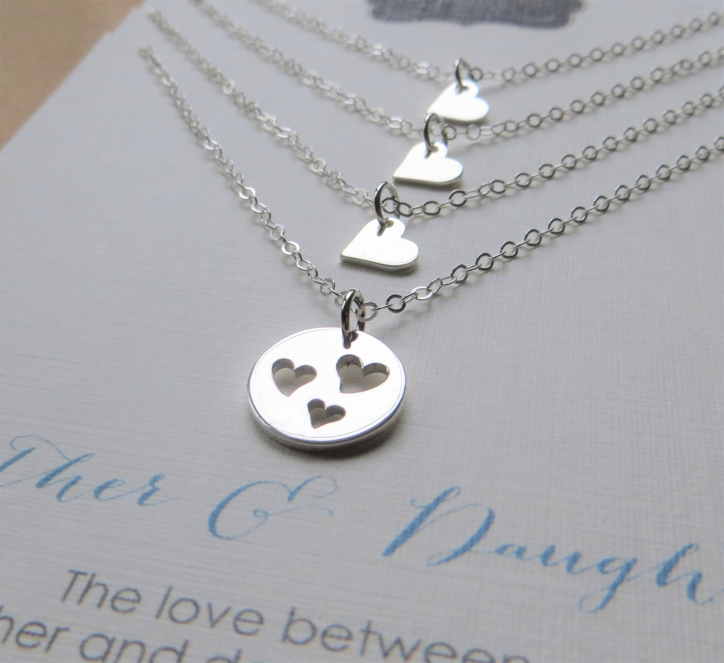 Mother of 3 Daughters Jewelry Mothers 