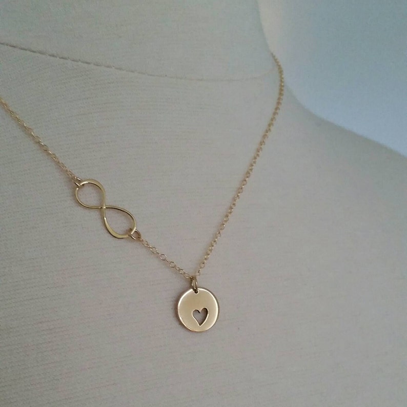 Mutter und Tochter Infinity Kette Geschenk für Mama Etsy