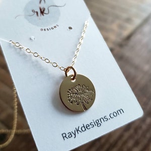 Birthday gift for mom from daughter, Personalized Birth flower necklace, hand stamped initial, stepmom, first my mother forever my friend image 10