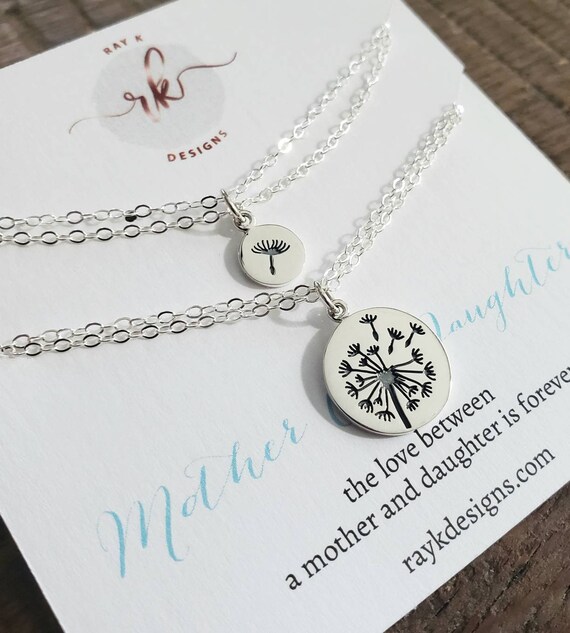 Dandelion Mother Daughter Bracelets Set 