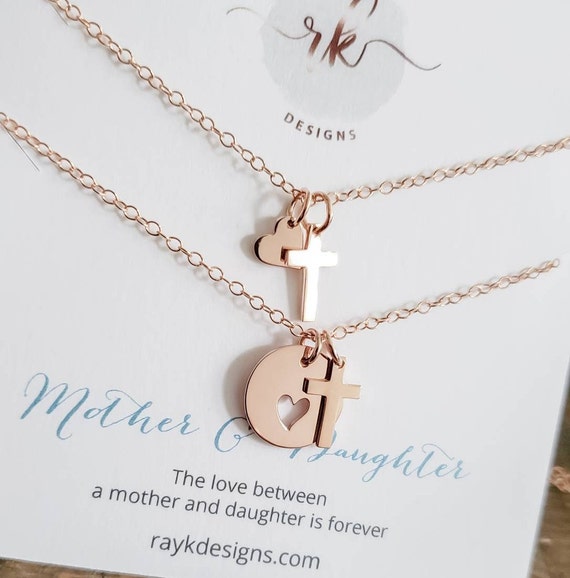 Cross necklace clearance for daughter