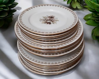 ヴィンテージ スターバースト ディナー プレート セット6 01565_thum.jpg