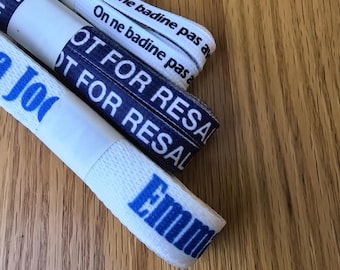 Custom Printed Shoelaces: Personalized Text/Picture Shoe Laces