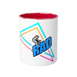 RAD BMX White: Accent Mugs, 11oz