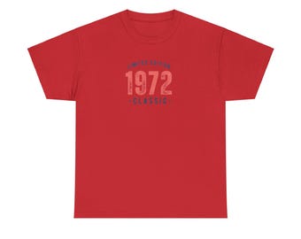 Limited 1972 Unisex Heavy Cotton Tee