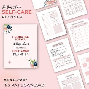 A Busy Mom&#39;s Self-Care Planner | How to Make Time for YOU