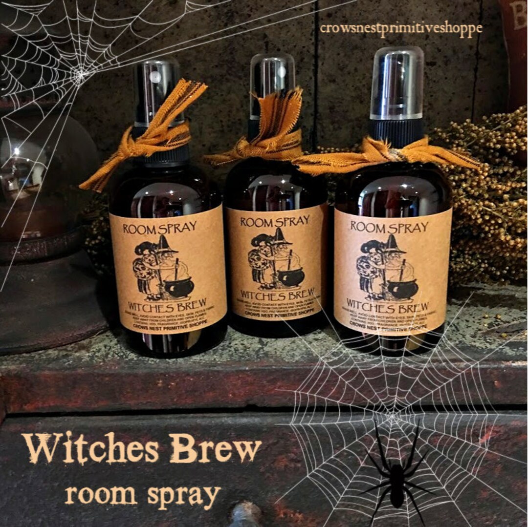 Witches Brew Scented Room Sprays Blend of Cinnamon, Pumpkin & Earthy