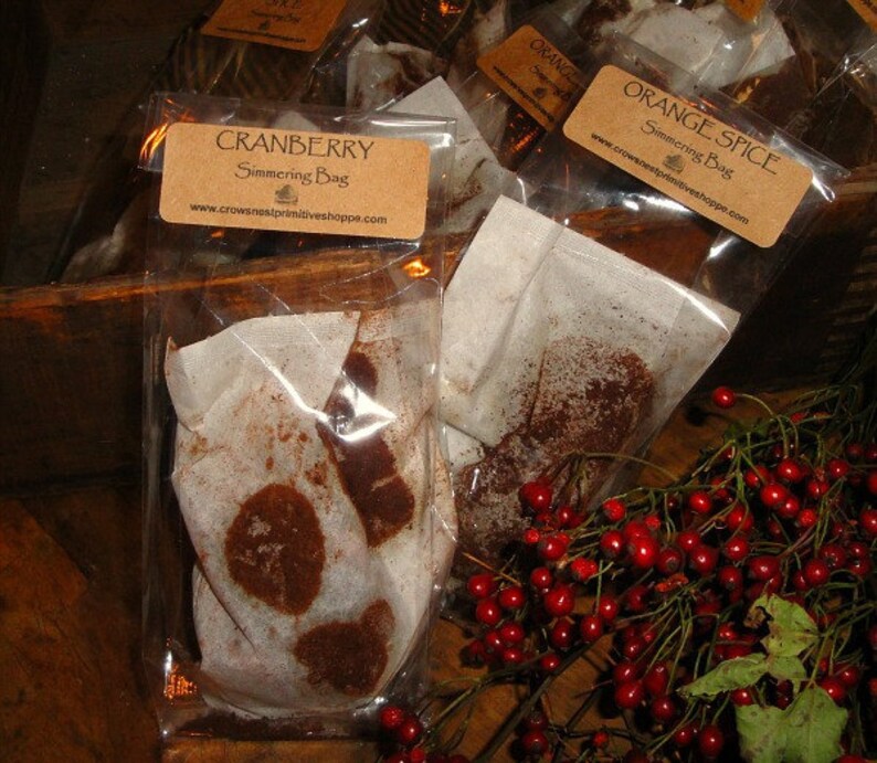 Simmering SPICE bags filled with spice potpourri simmer in Etsy