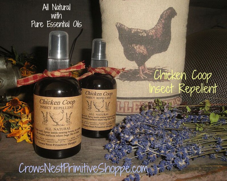 All Natural Chicken Coop Insect Repellent Made With Pure Etsy
