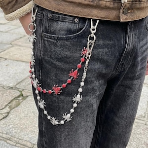 Rhinestone Chain Vintage Belt - Etsy display picture 3
