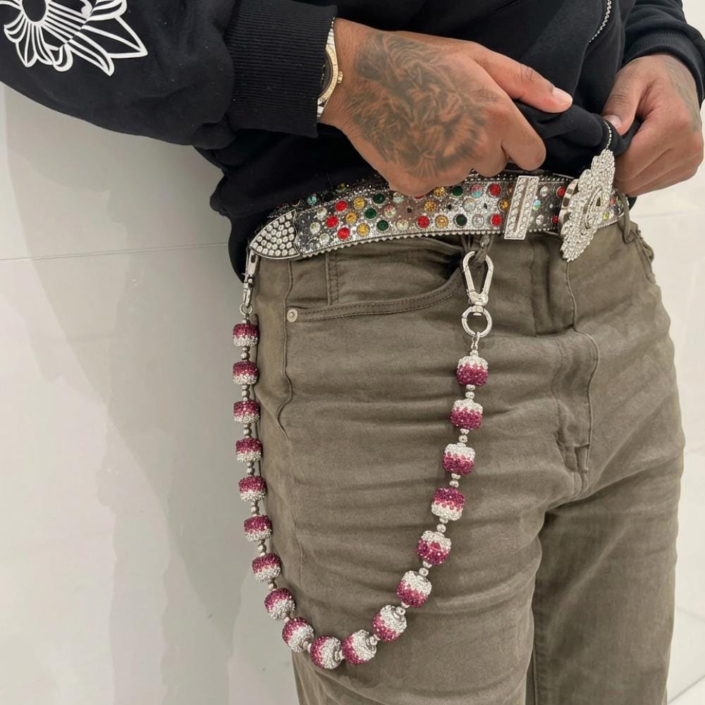Y2k Wallet Chain - Etsy