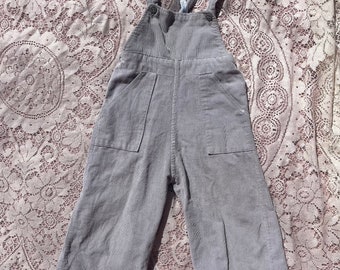 Vintage 1940s Corduroy Overalls 2 3