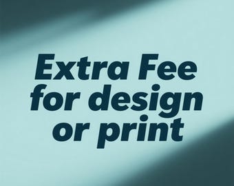 Zusätzliche Gebühr für Design oder Druck, Tipps für zusätzliches Design oder Überarbeitung