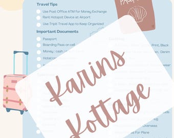 Lista de verificação de bagagem de mão para viagem na Europa