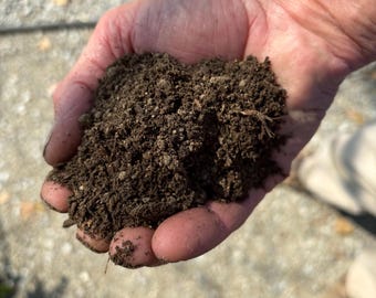 Tierra para macetas óptima (2 galones) con material compostado para iniciar la siembra