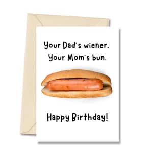 Carte d'anniversaire drôle, carte de voeux hilarante, carte de blague, carte d'anniversaire grossière, carte d'anniversaire humoristique, carte d'anniversaire offensante inappropriée