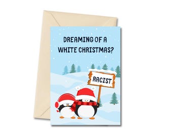Funny Christmas Card, Dark Humor Christmas Card, Edgy Card, Hilarious Christmas Card, Rude Christmas Card, Twisted  Card, Humorous Card