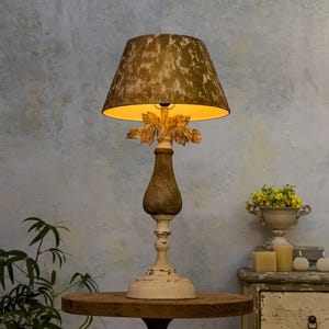 Retro Decor Desk Lamp Metal Shade Table Lamp Wooden Base Night Light Bedside Lamp Farmhouse Lamp Home Decor Shabby Chic Decor New Home Gifts
