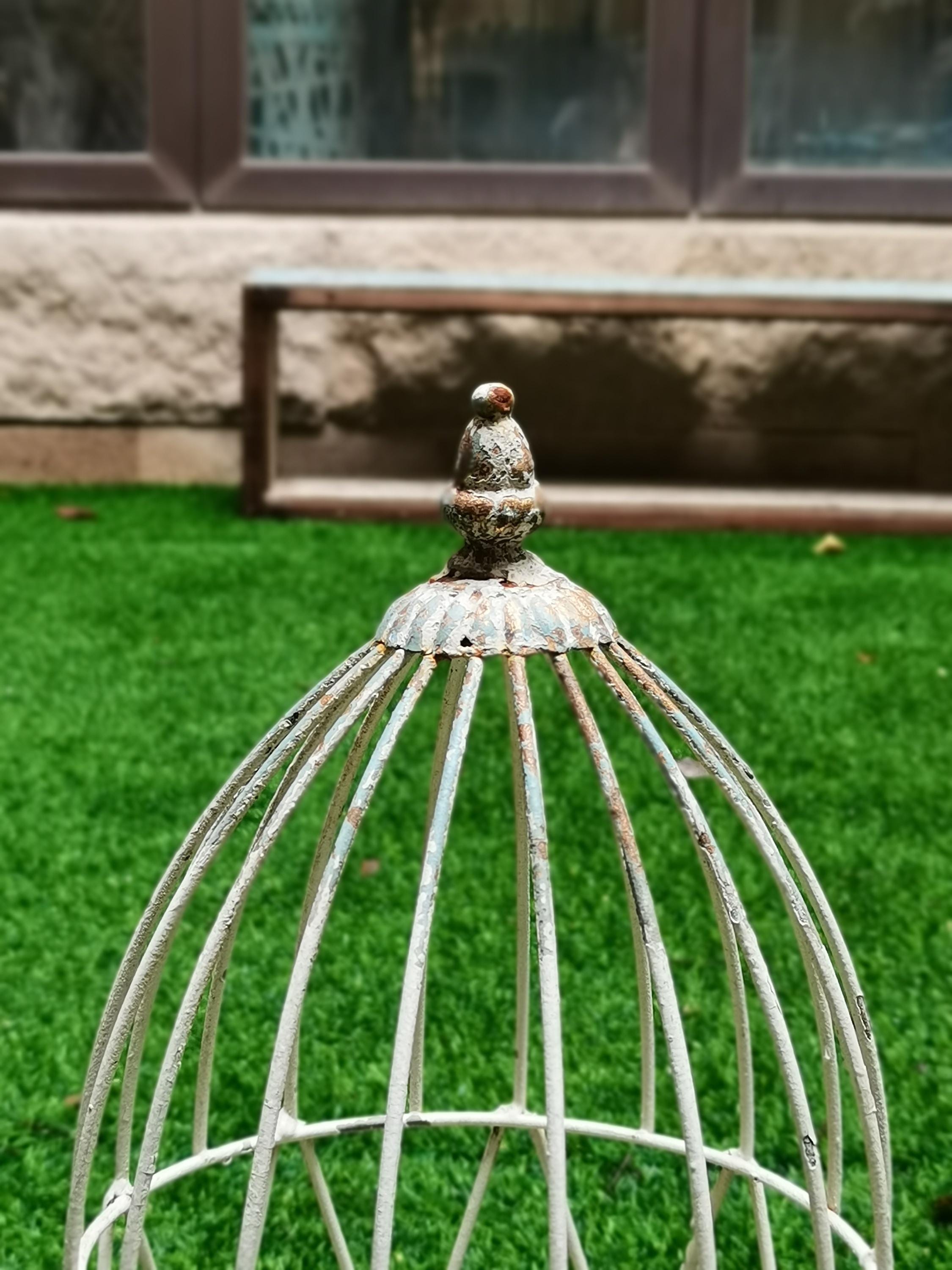 ヴィンテージ ディスプレイスタンド USA Vintage Metal Bird Cage Decorative Planter Metal Flower Pot
