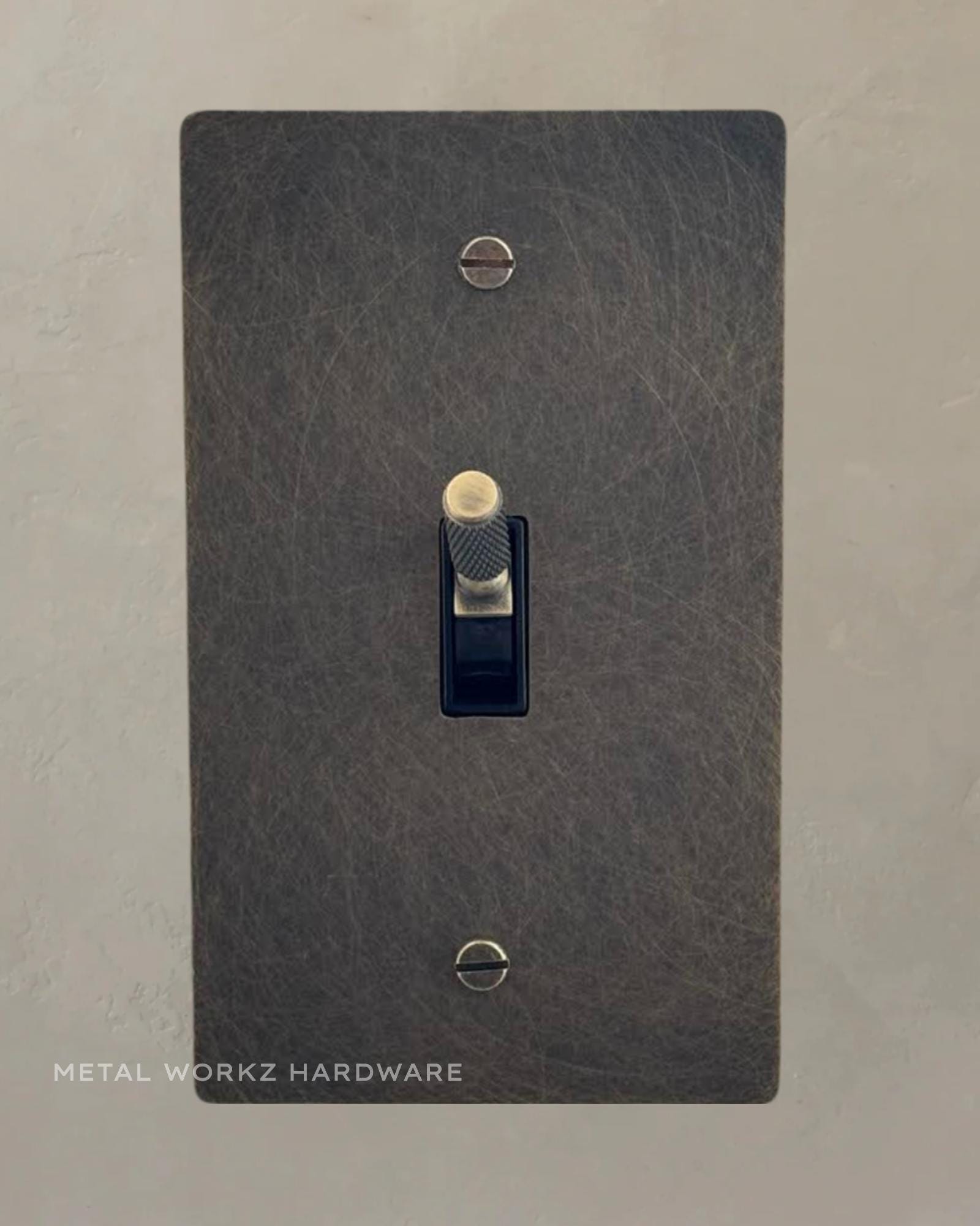 Brass Modern Toggle Light Switch (1-gang) Antique Bronze - Etsy