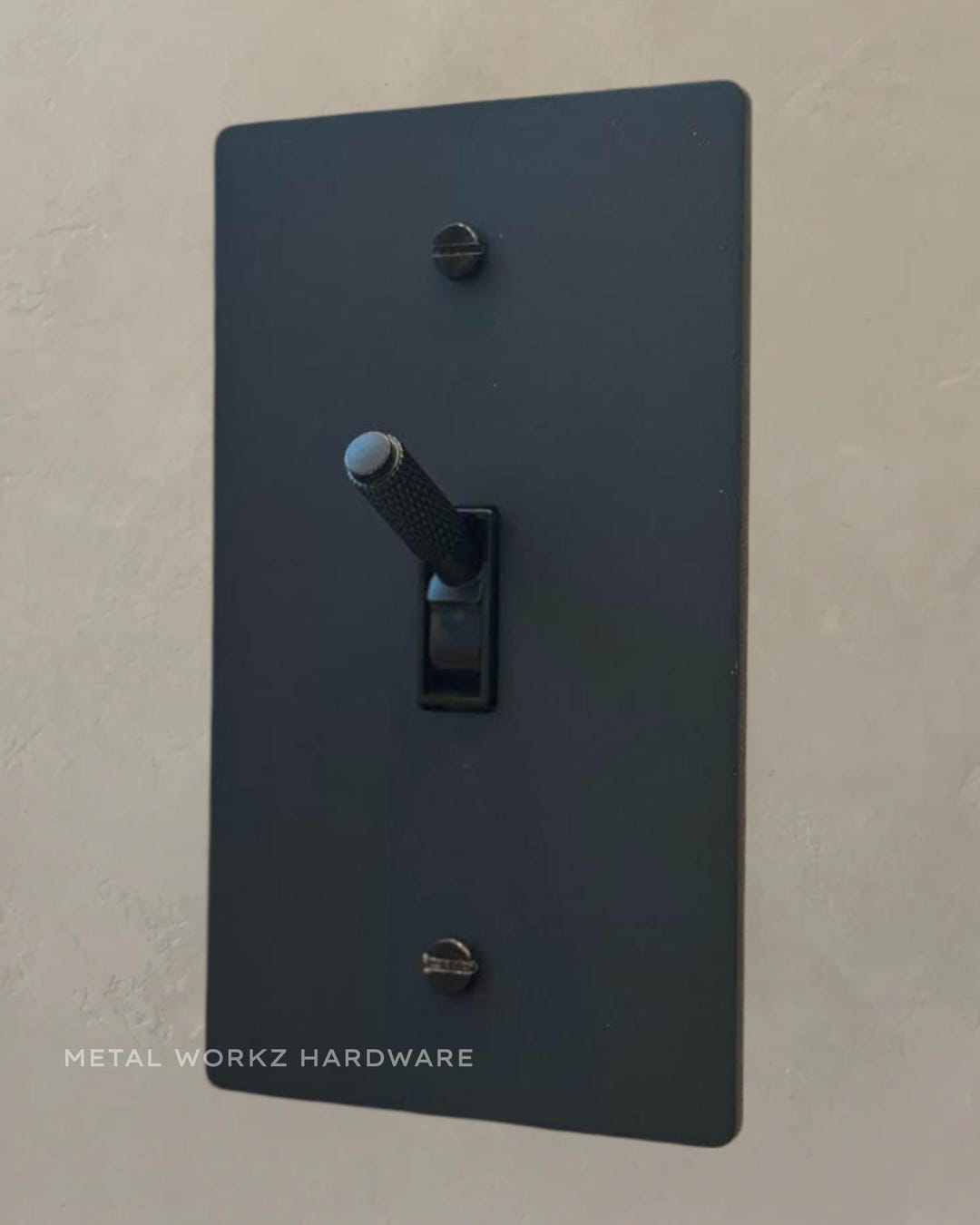Brass Modern Toggle Light Switch (1-gang) Black - Etsy