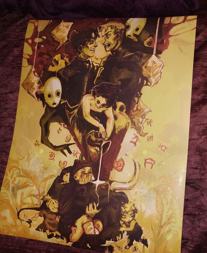 Pathologic Map Bull Pathologic 2 Bull Illustration Print - Etsy