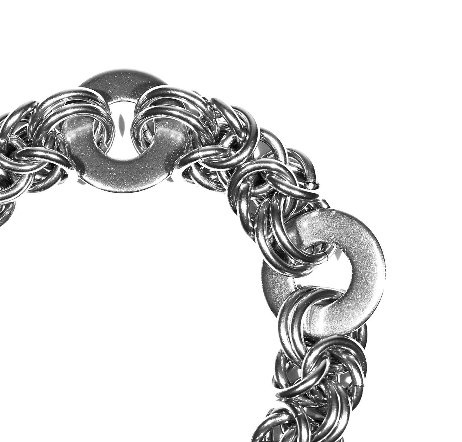 Industrial Jewelry, Chainmail Jewelry, Stainless Steel Jewelry, Stainless Steel Bracelet Etsy