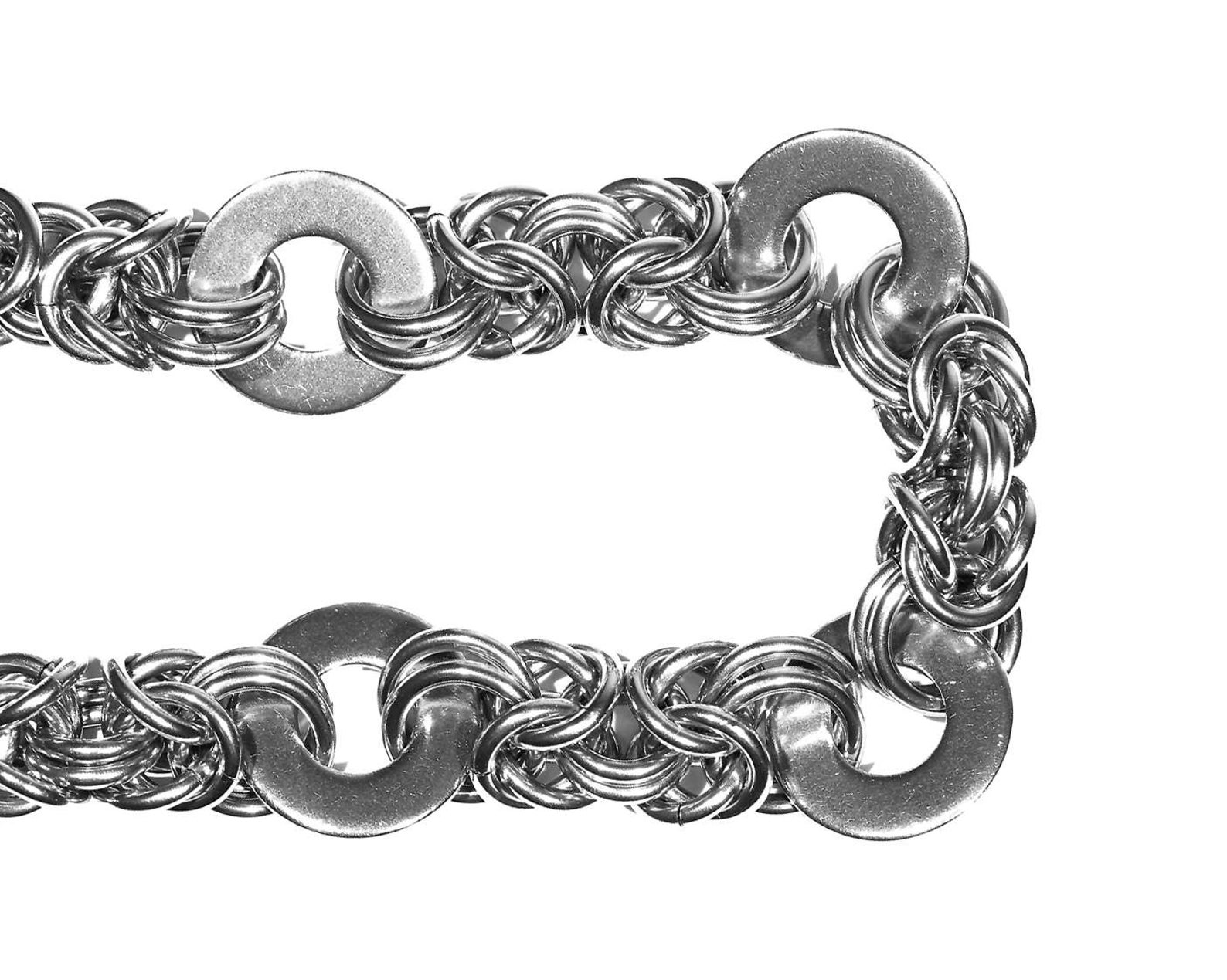 Industrial Jewelry, Chainmail Jewelry, Stainless Steel Jewelry