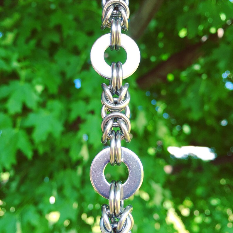 Industrial Jewelry Chainmail Jewelry Stainless Steel Etsy
