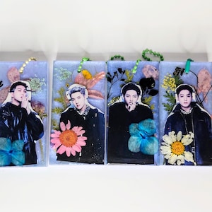 BTS inspired keychain