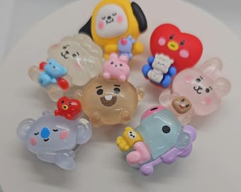 BTS inspirierte Schuhanhänger