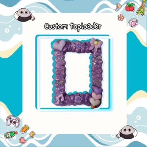 Custom Decoden Toploader: Animals, Flowers, Bows
