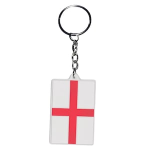 England Flag Keychain