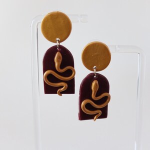 Lunar New Year Earrings - Year of the Snake