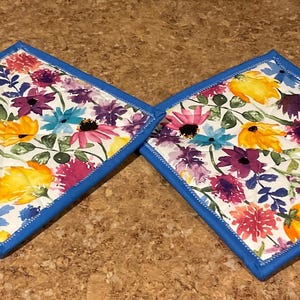 Quilted pot holders