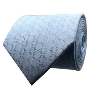 Sky Blue Textured Necktie