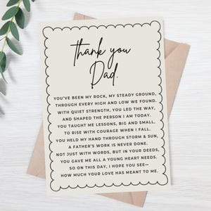 Bearbeitbare Vatertagskarte - süße Vatertagskarte - digitaler Download des Vatertags - Karte für Vater - Vatertag - Sentimentale Karte