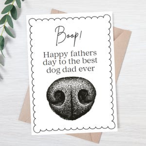 Bearbeitbare Hunde Papa Karte - lustige Vatertagskarte - Hunde Papa digitaler Download - Karte für Papa - Papa Wertschätzungskarte - Hündchen Papa
