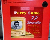 RCA Victor Perry Como TV Favorites Record