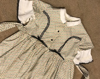 Toddler Dress with Lace Trim