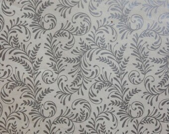 Silver Fern Leaf Wedding Gift Wrap