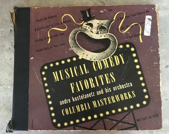 Musical Comedy Favorites Record Album Set by Columbia