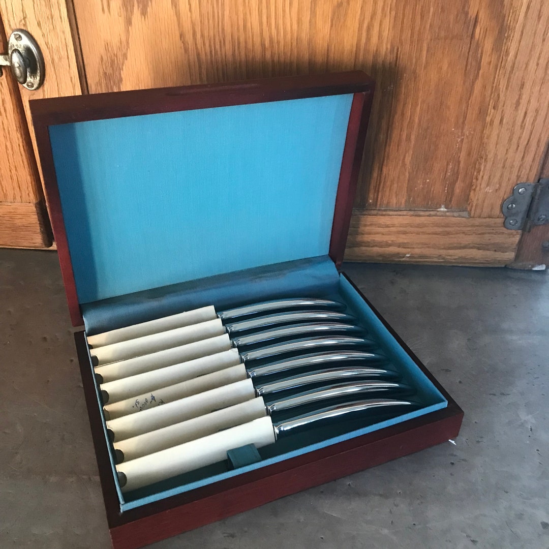 8 Piece Steak Knife Set by Saladmaster Etsy