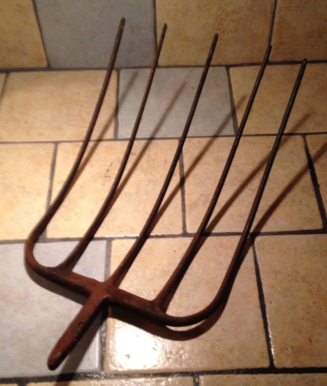 Gatsby 18-Tine Plastic Fork Head – 15" Long, No Handle – Perfect Barn Replacement