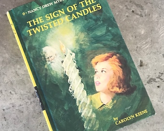 The Sign of the Twisted Candles Nancy Drew Mystery Book