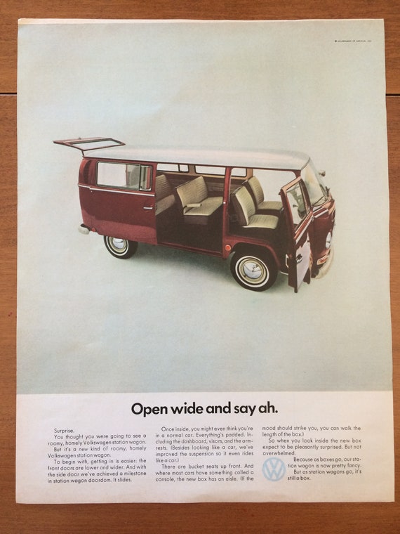 1967 Volkswagen Advertisement