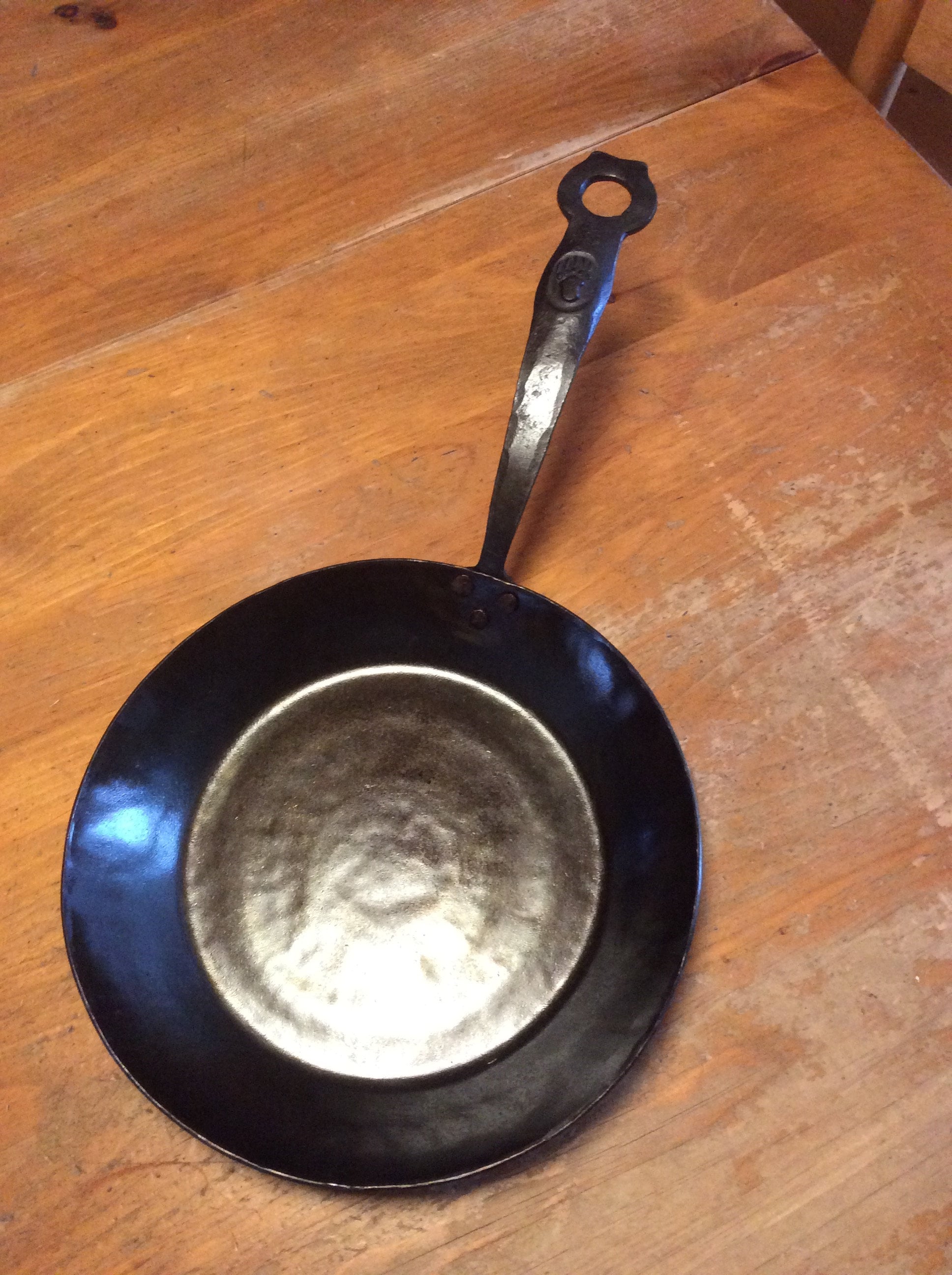 11 Hand Forged Carbon Steel Fry Pan – Newquist Forge